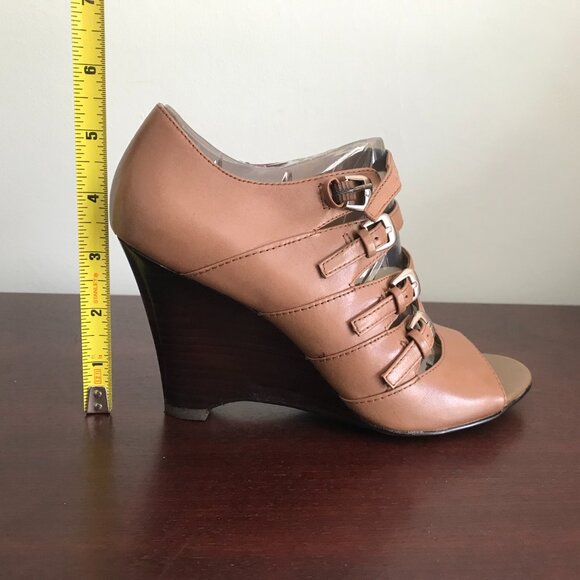 Franco Sarto | Wedge Buckle Booties - Picture 10 of 10